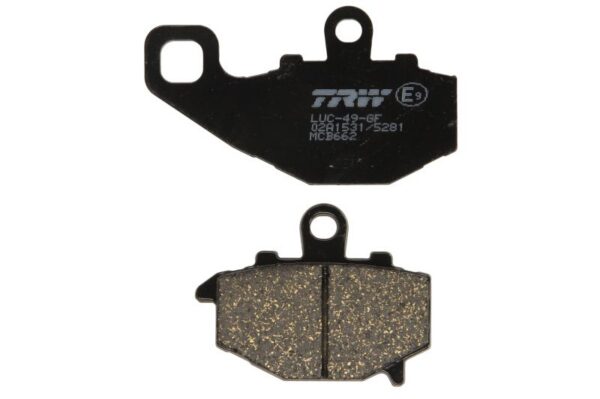 TRW piduriklotsid MCB662 Kawasaki Z1000 + KLE650 Versys