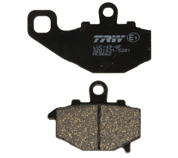 TRW piduriklotsid MCB662 Kawasaki Z1000 + KLE650 Versys