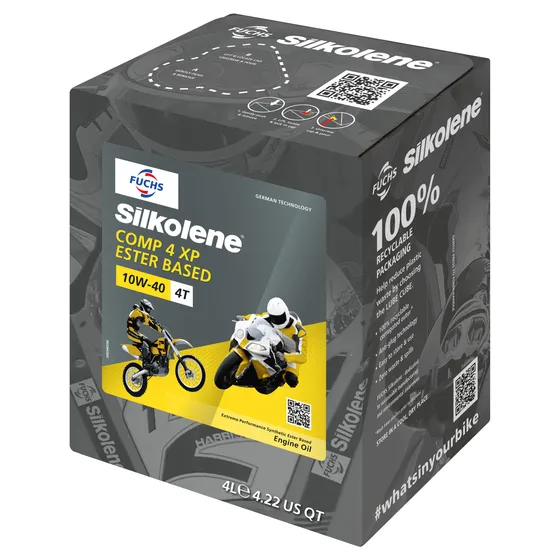 Silkolene mootoriõli COMP4 10W-40 XP 4liiter