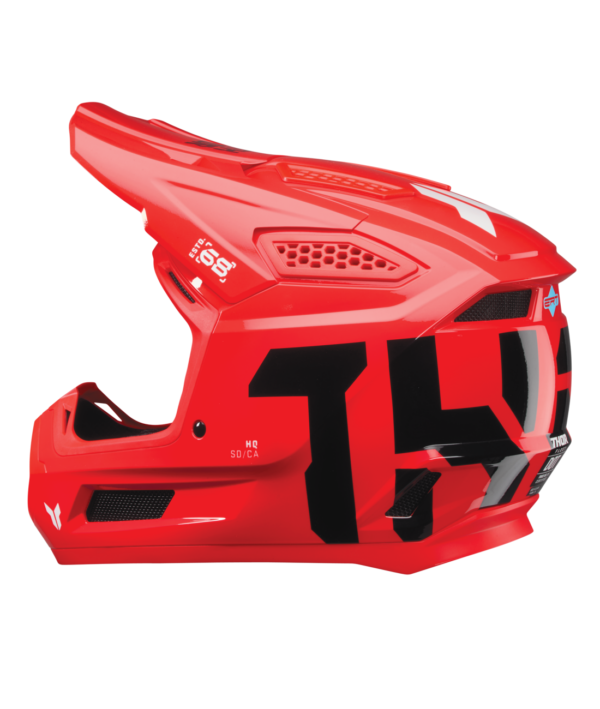 Thor MX kiiver Fleet punane XL