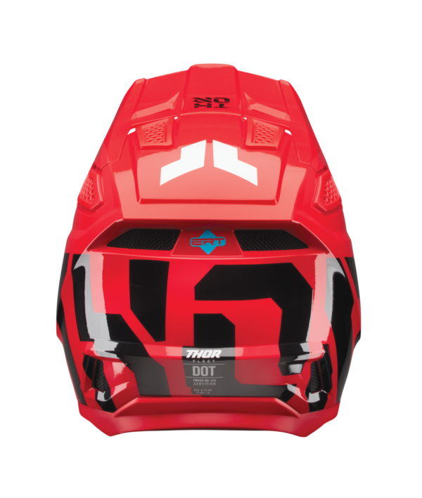 Thor MX kiiver Fleet punane XL