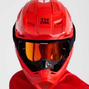 Thor MX kiiver Fleet punane XL