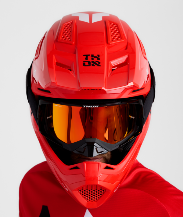 Thor MX kiiver Fleet punane XL