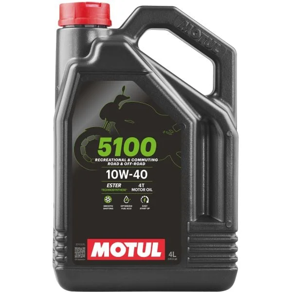 Motul mootoriõli 5100 10W40 4T 4 liitrine